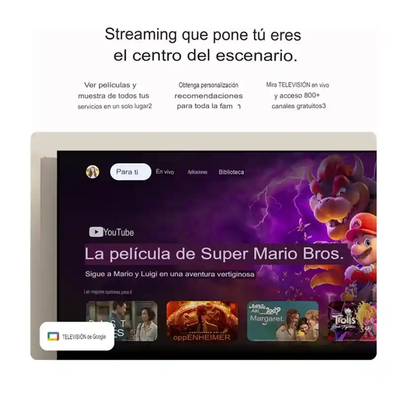Google Tv Streamer 4k 32gb Con Control Remoto De Voz