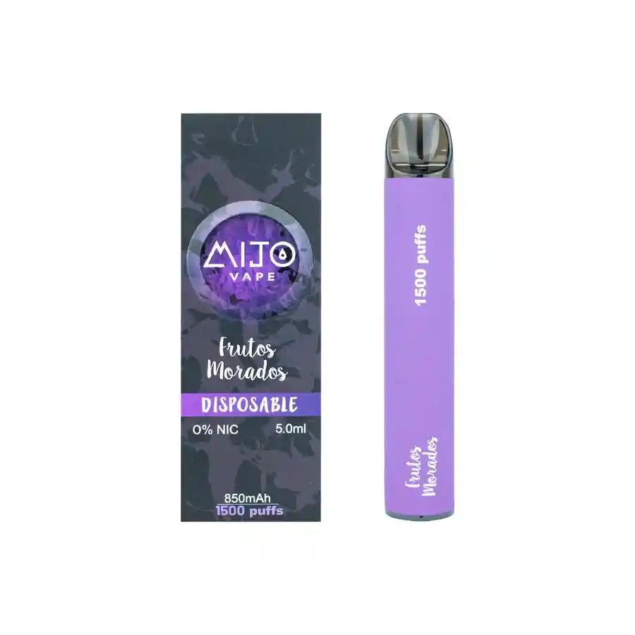 Mijo Vape 1500 Puffs Frutos Morados