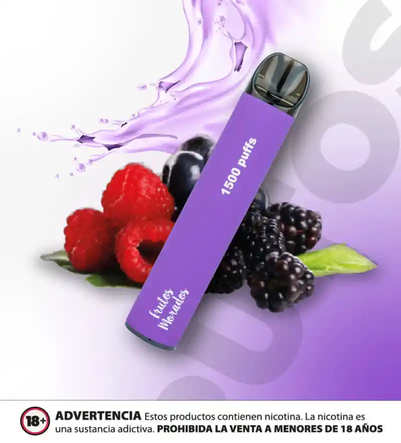 Mijo Vape 1500 Puffs Frutos Morados