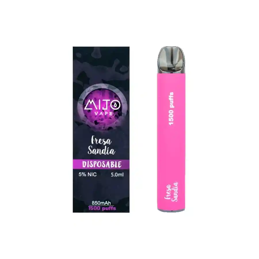 Mijo Vape 1500 Puffs Fresa Sandia