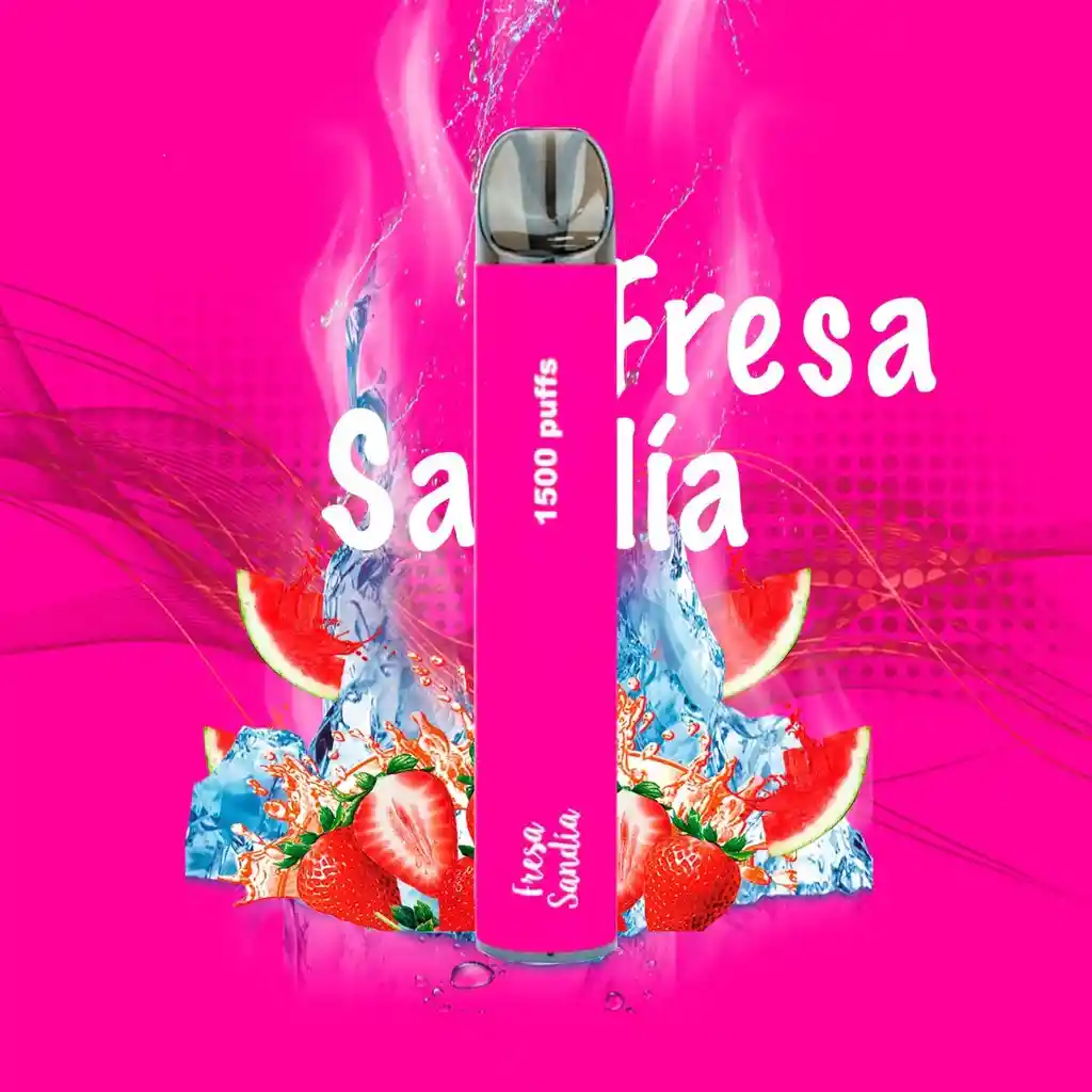 Mijo Vape 1500 Puffs Fresa Sandia