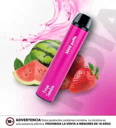 Mijo Vape 1500 Puffs Fresa Sandia