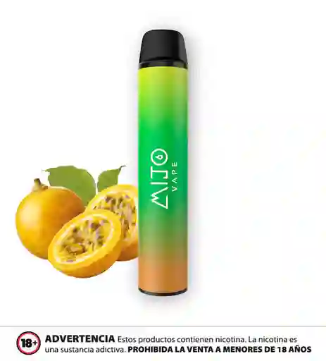 Mijo Vape 3.000 Puffs Maracuyá 50mg Nic.