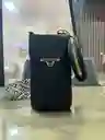 Bolso Hombro Cruzado Monedero Portacelular Negro