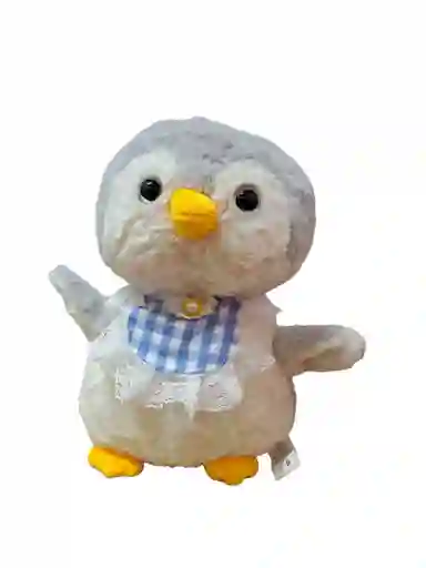 Peluche Pingüino Gris