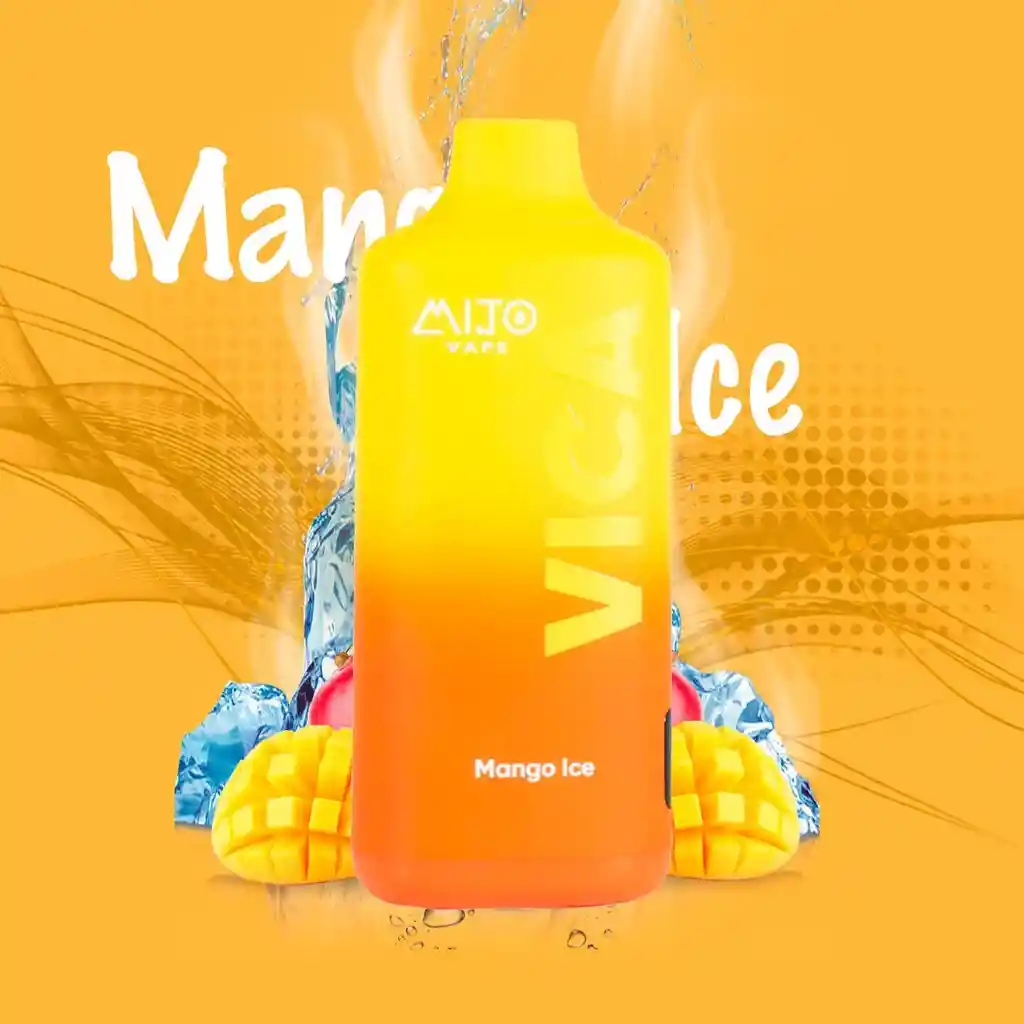 Mijo Vape Vica 6.500 Puffs Mango Ice 50mg Nic.