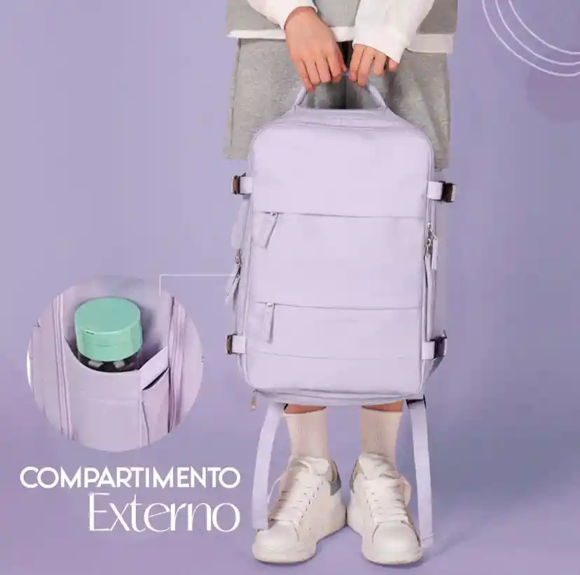 Mochila De Viaje Grande Y Expandible