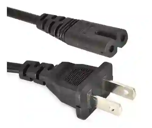Cable Poder Tipo 8 Grabadora Impresoras Ps2 Ps3 1.5 Metros