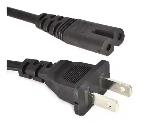 Cable Poder Tipo 8 Grabadora Impresoras Ps2 Ps3 1.5 Metros
