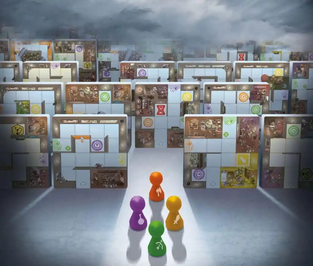 Juego De Mesa Cooperativo Magic Maze Para Adultos