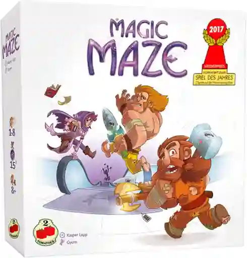 Juego De Mesa Cooperativo Magic Maze Para Adultos