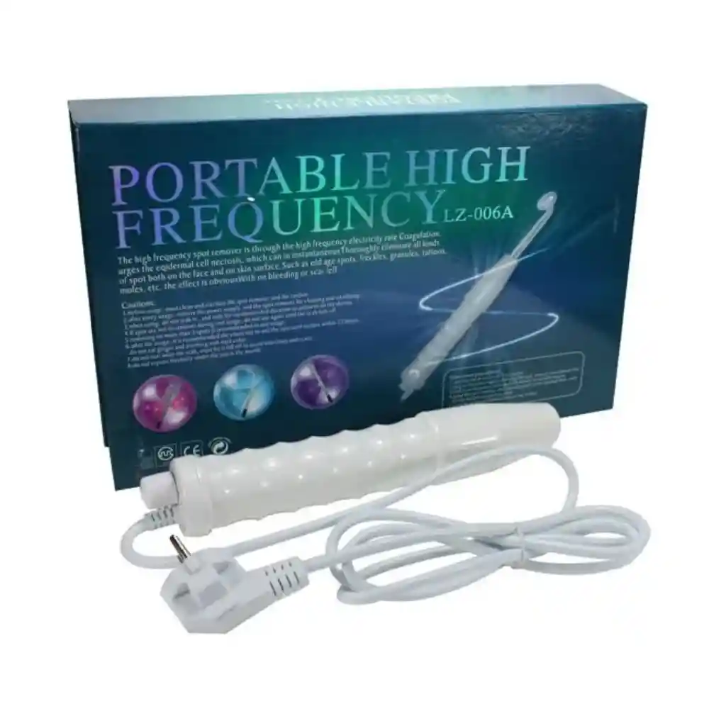 Equipo Alta Frecuencia Facial Portátil Antiacné