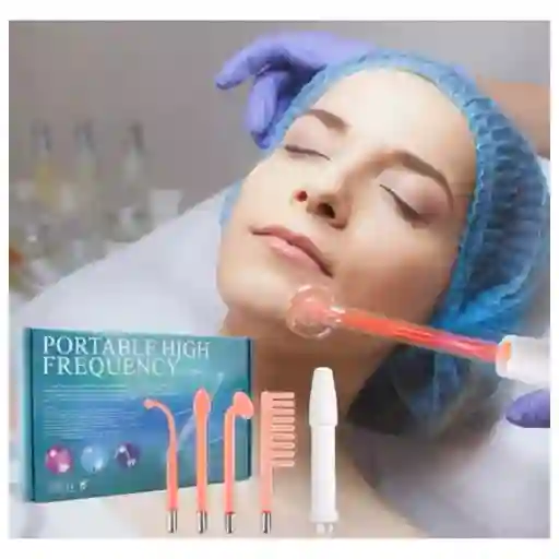 Equipo Alta Frecuencia Facial Portátil Antiacné