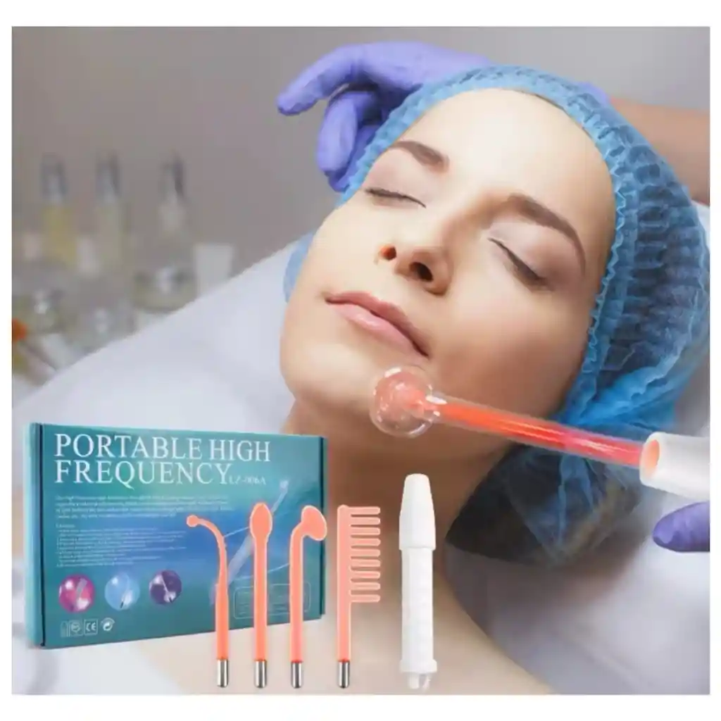 Equipo Alta Frecuencia Facial Portátil Antiacné
