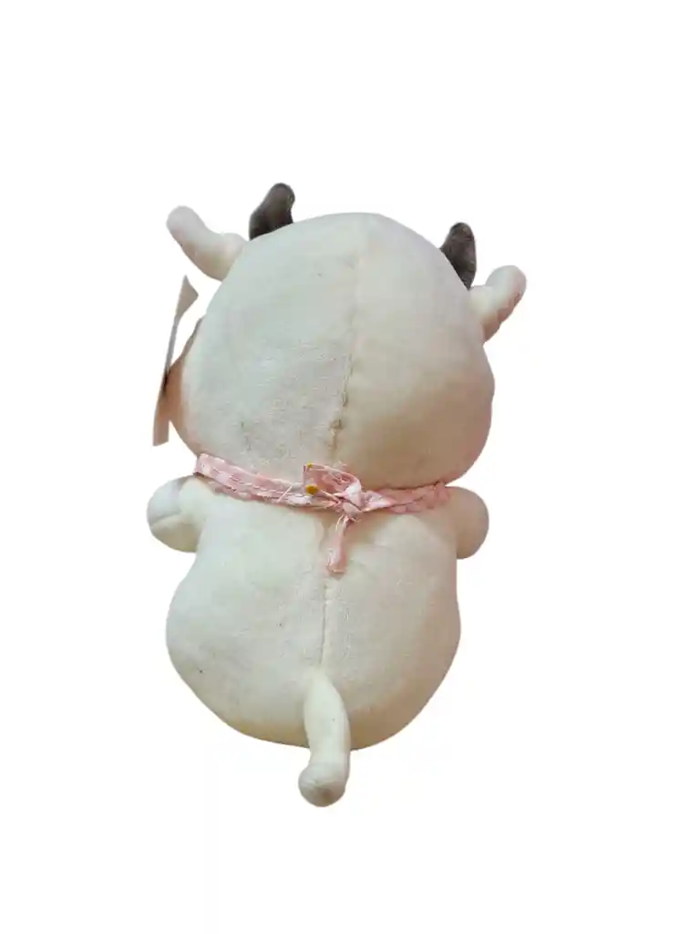 Peluche Vaca Pañoleta Rosa