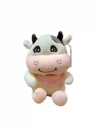 Peluche Vaca Pañoleta Rosa