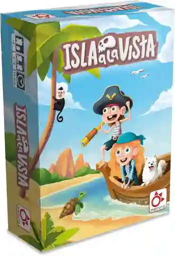 Juego De Mesa Didáctico Isla A La Vista Para Niños