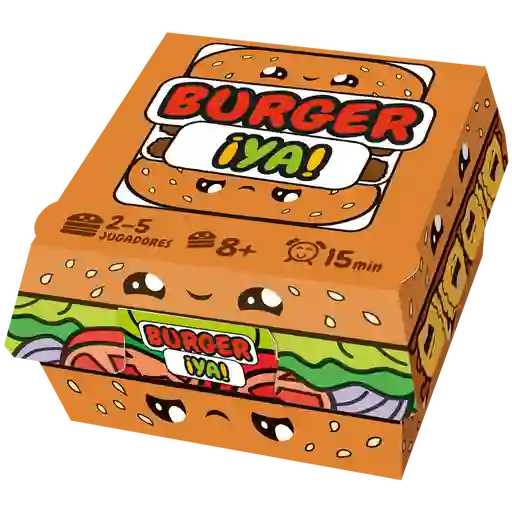 Juego Competitivo Burger ¡ya! De Hamburguesas Para Niños