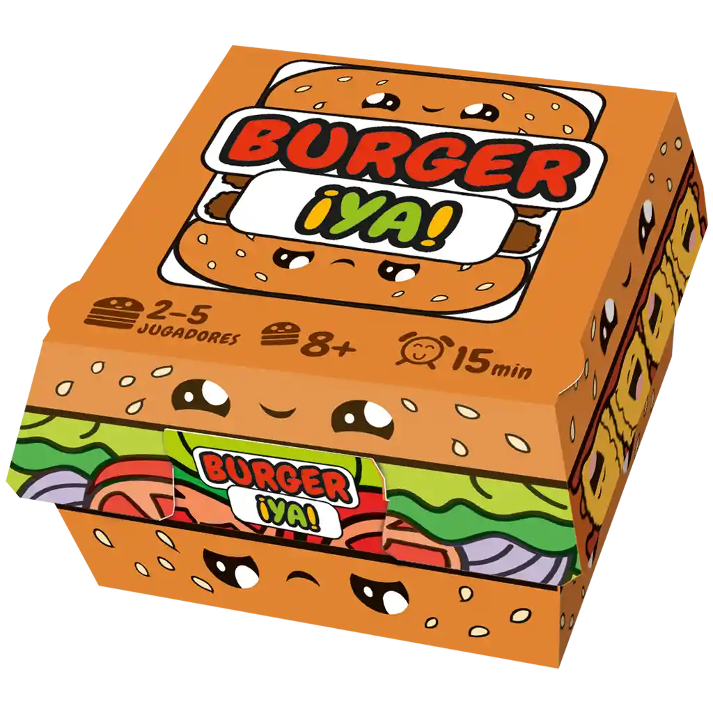 Juego Competitivo Burger ¡ya! De Hamburguesas Para Niños