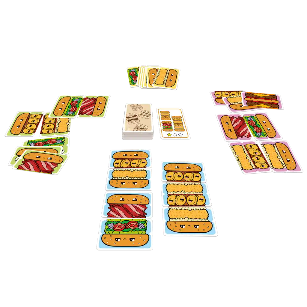 Juego Competitivo Burger ¡ya! De Hamburguesas Para Niños