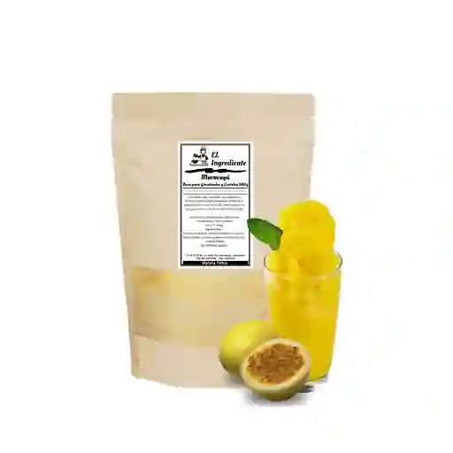 Base Para Granizado O Cocteles Sabor Maracuya