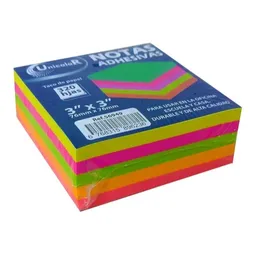 Notas Adhesivas Unicolor X360hj Surtido