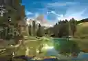 Rompecabezas 1500 Piezas El Lago Azul Clementoni Paisaje