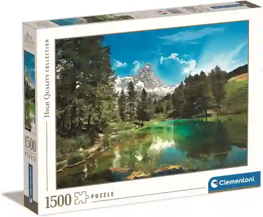 Rompecabezas 1500 Piezas El Lago Azul Clementoni Paisaje