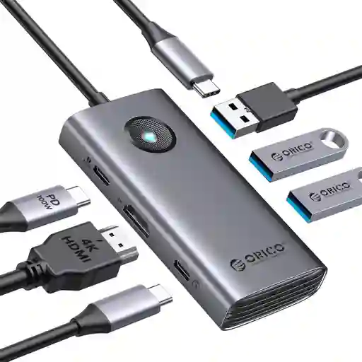 Estación De Acoplamiento Usb-c Multifuncional