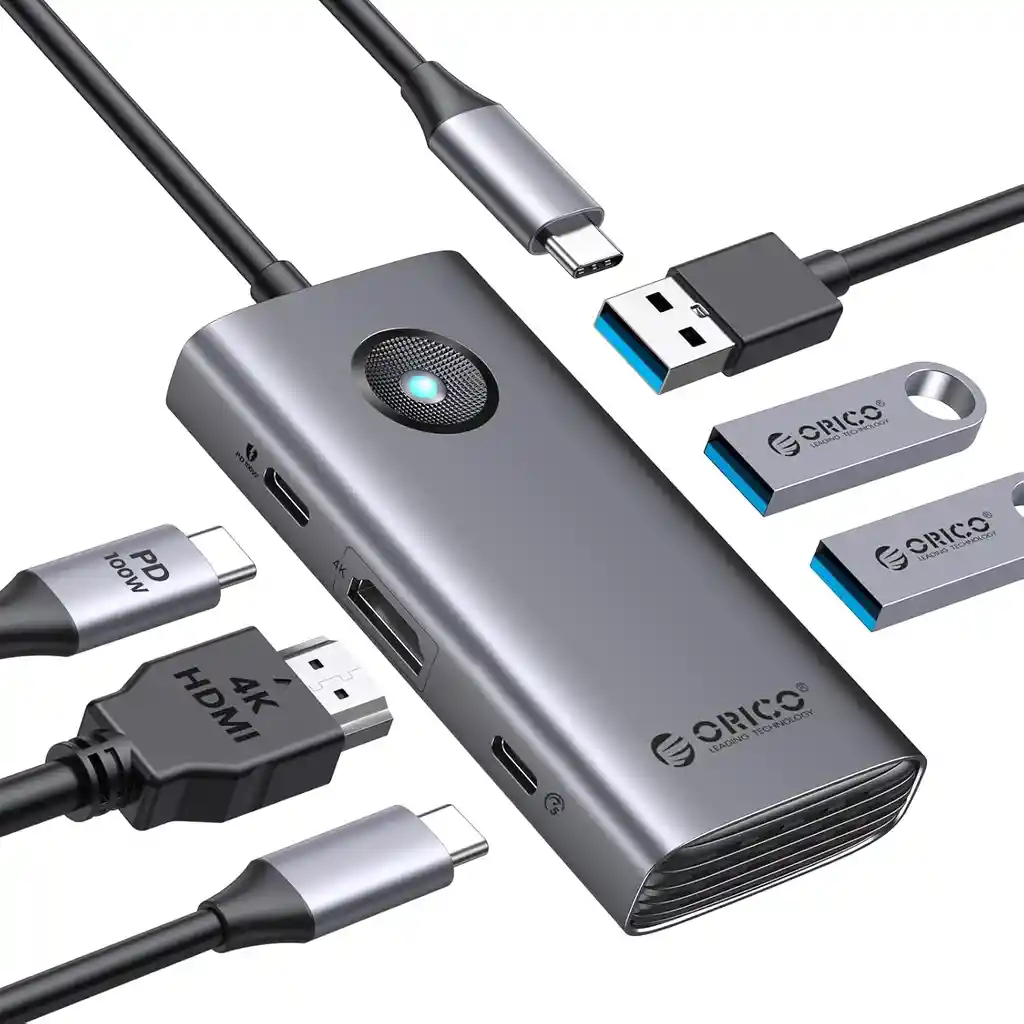 Estación De Acoplamiento Usb-c Multifuncional