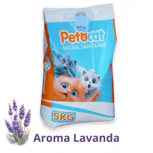 Arena Petocat Lavanda 5 Kilos