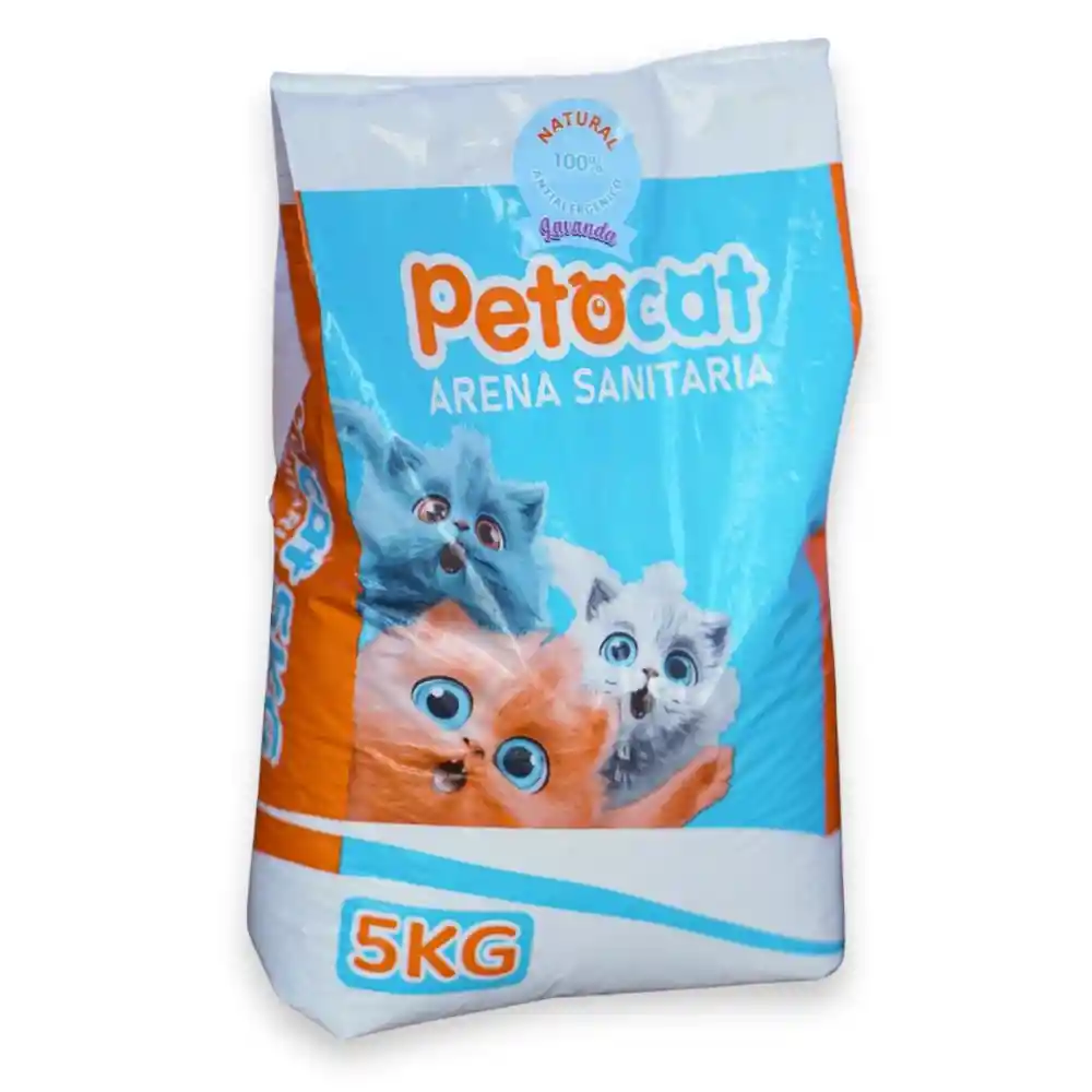 Arena Petocat Lavanda 5 Kilos