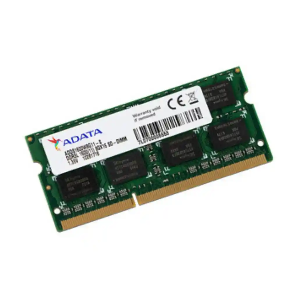 Memoria Ram Adata 8gb Ddr3l 1600mhz Para Portátil