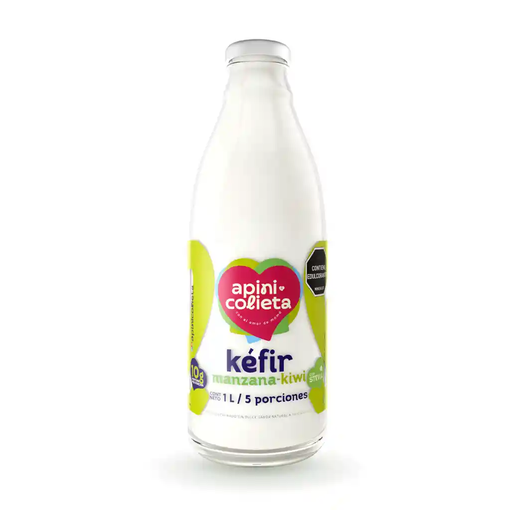 Kefir Natural Manzana-kiwi X 1000 Ml