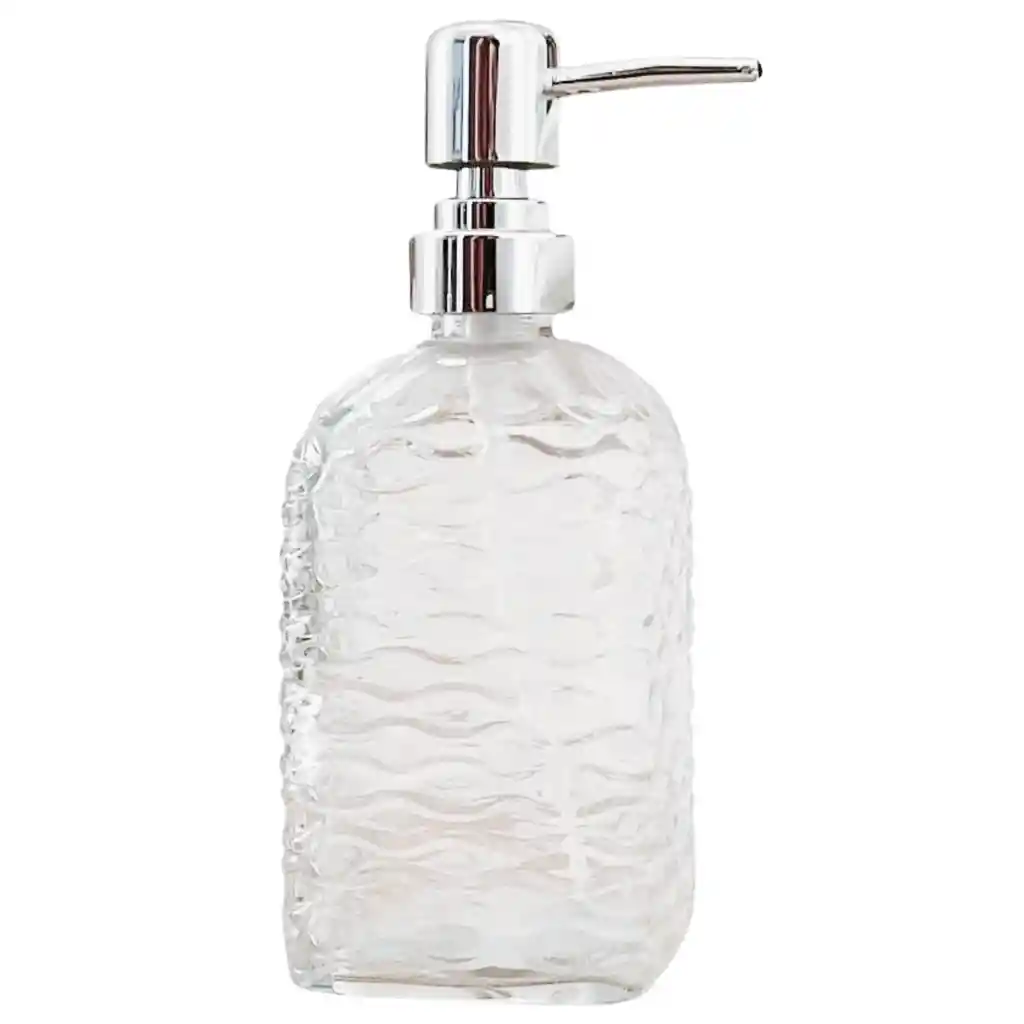 Dispensador De Jabon Liquido Vintage En Vidrio