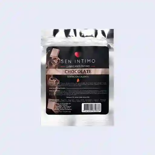 Ubricante Íntimo Chocolate Sachet Sensación Caliente