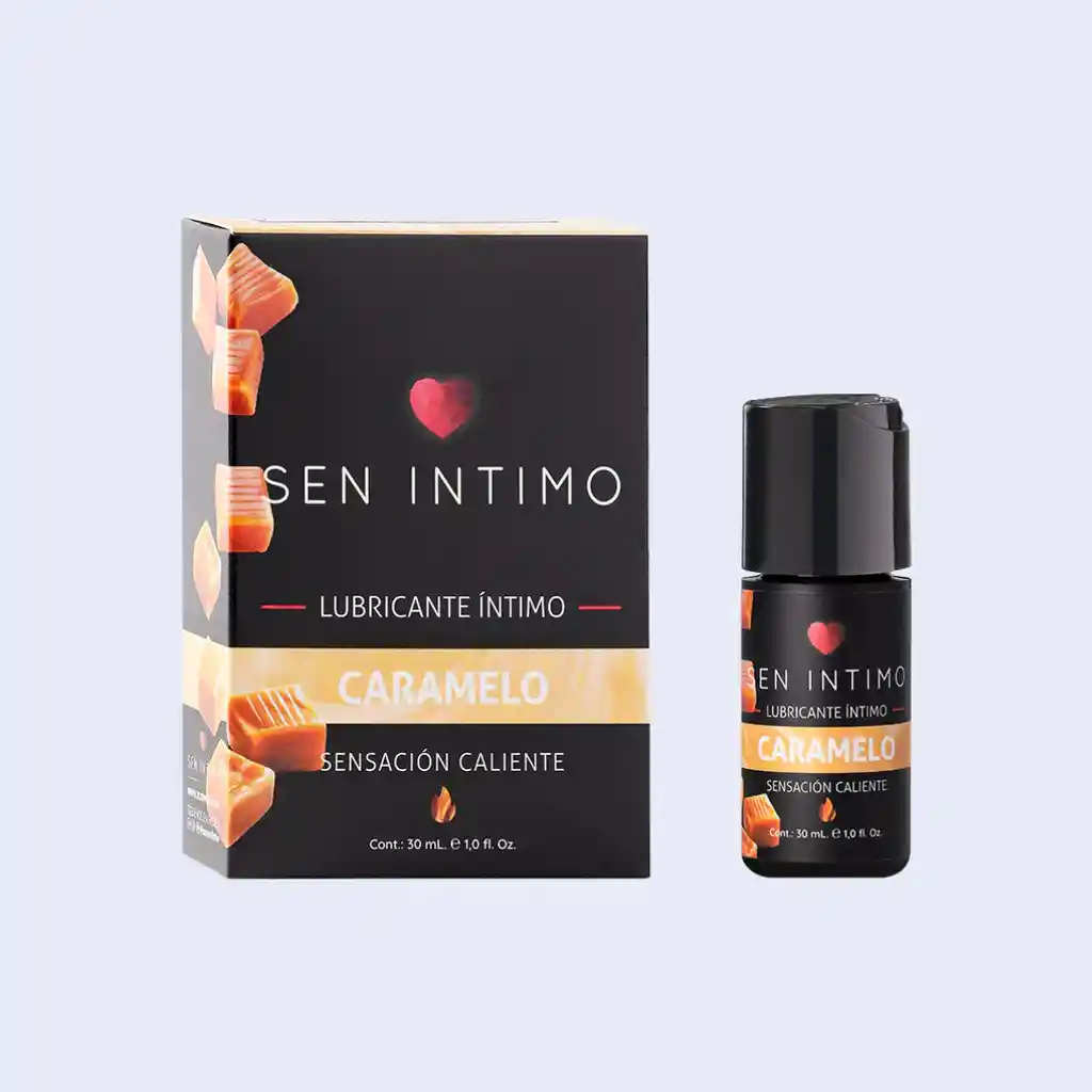 Lubricante Íntimo Caramelo Sensación Caliente