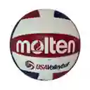 Balón Voleibol #5 Playa-molten Suave Al Tacto Ms500/ Usa-3