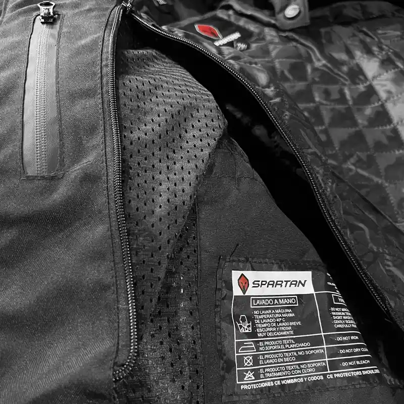 Chaqueta Spartan Milano Certificada Proteccion Moto