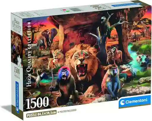 Rompecabezas 1500 Piezas The Tribal Society Clementoni