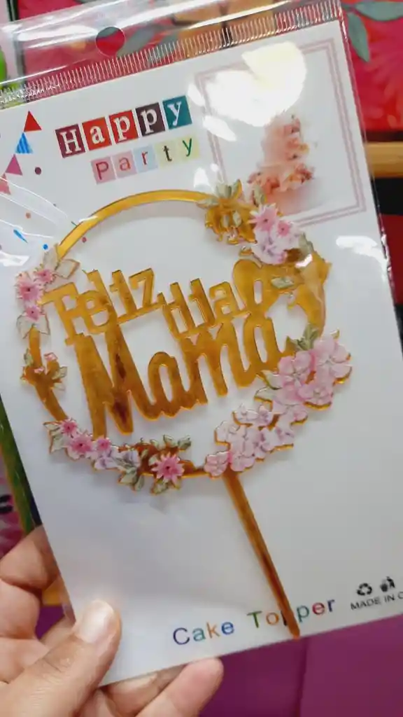 Pin Topper Para Tortas Día De Las Madres