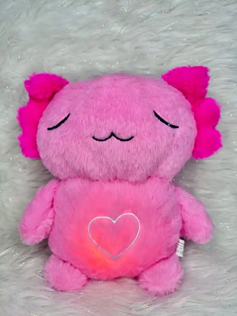 Peluche Que Respira Alivia Ansiedad Insomnio Luz Relajante