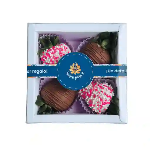 Fresas Con Chocolate, Regalo