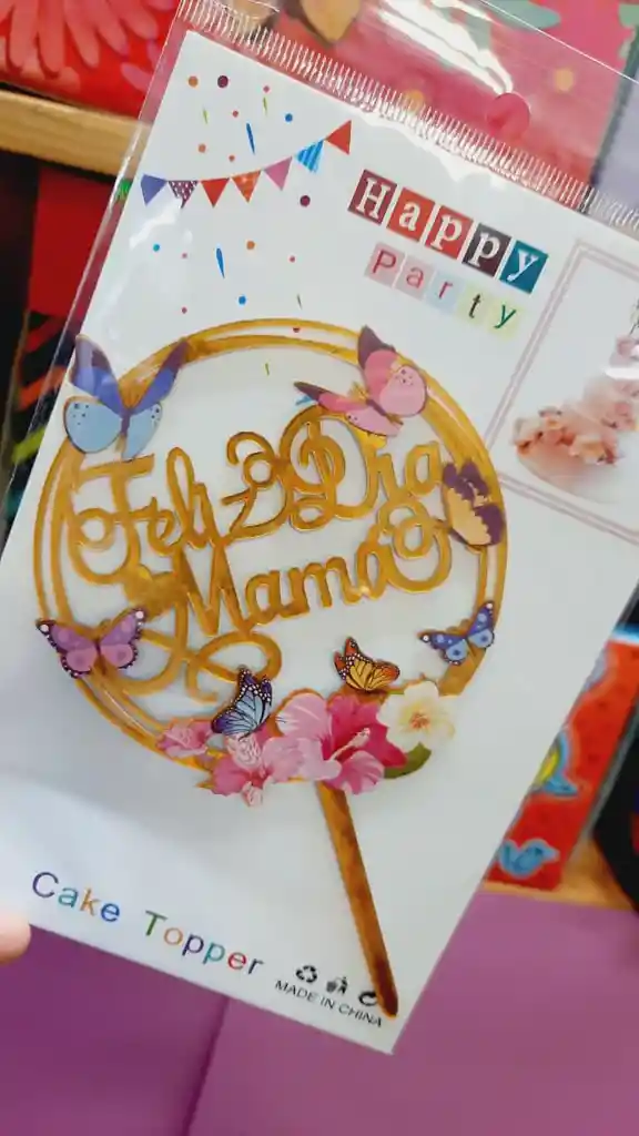Pin Topper Para Tortas Día De Las Madres