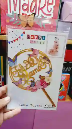Pin Topper Para Tortas Día De Las Madres