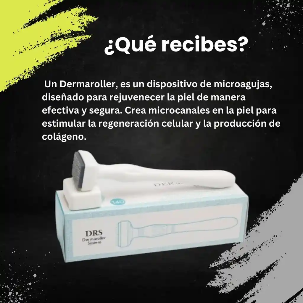 Dermaroller Stamp Micro Agujas