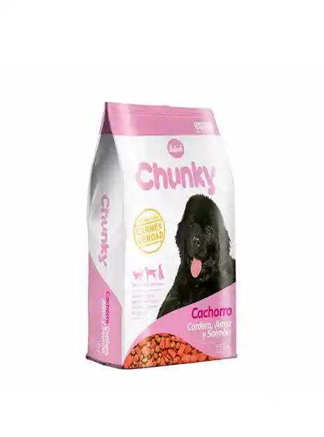 Chunky Puppies Cordero Arroz Y Salmon X1.5kls