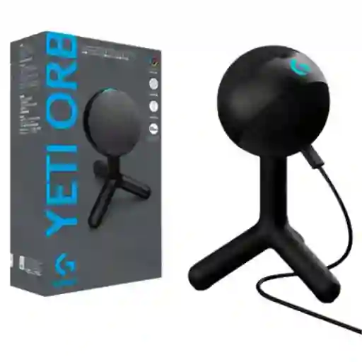 Micrófono Logitech Yeti Orb Rgb Usb Profesional