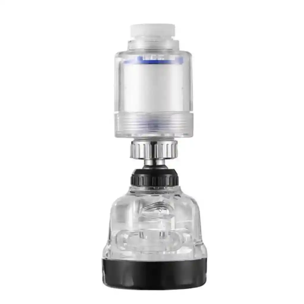 Grifo Ahorrador Giratorio 360° Purificador De Agua Lavaplato