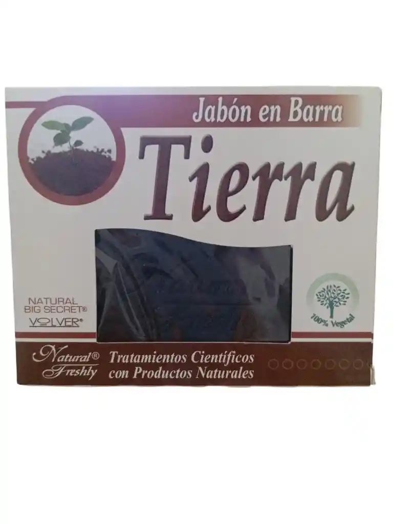 Jabon De Tierra X 90 Gms Natural Freshly